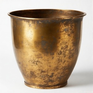 กระถางต้นไม้ชุบสังกะสีสำหรับตกแต่งลานและระเบียงสวนในบ้านกระถางต้นไม้โลหะโบราณสำหรับตกแต่ง - Product Image 2