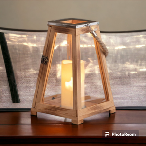 Linterna de madera de tema moderno en forma múltiple decoración del hogar portavelas para decoración de fiesta votiva a buen precio - Product Image 4