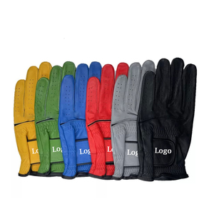 Gants de golf en cuir de qualité supérieure personnalisés, vêtements de sport, respirants et durables, gants de golf gauche droite, adultes, grande taille - Product Image 5
