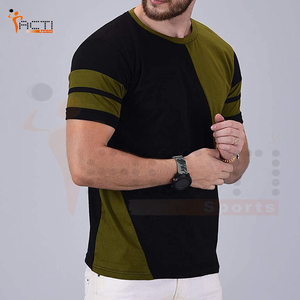 Camisetas de hombre de tamaño personalizado con diseño de patrón 220 gramos peso de tela fabricante directo en Pakistán - Product Image 4