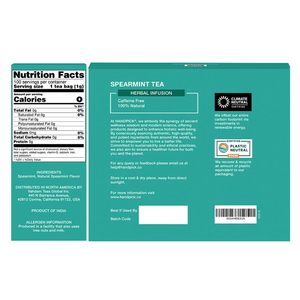 HANDPICK, Spearmint <b>Tea</b> Bags (100 Herbal <b>Tea</b> Bags) |Refreshing Mint <b>Tea</b> - Product Image 3