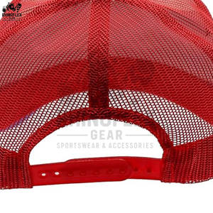 Meilleure conception casquettes de camionneur sport 100% coton à 6 panneaux personnalisées avec toile de style décontracté respirant en maille pour l'extérieur - Product Image 5