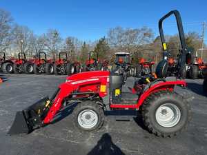 Tracteur de jardin Massey Ferguson 1840E avec pelle frontale, 40 CV, chargeur sur roues pour travaux de paysagisme et utilisation agricole - Product Image 3