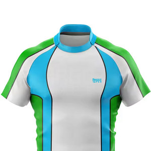 Camiseta de rugby de diseño único de alta calidad, camiseta de rugby de secado rápido con logotipo personalizado impreso para venta en línea - Product Image 3