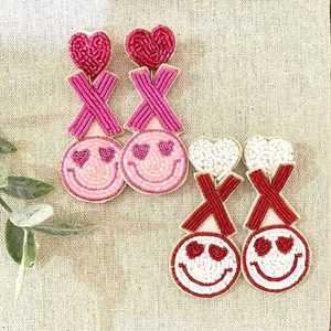 Pendientes de cuentas hechos a mano de lujo, joyería llamativa estilo bohemio chic para mujer al mejor precio - Product Image 5