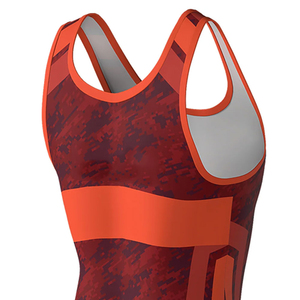 Débardeur d'entraînement d'été Stringer Performance Muscle Sleeveless Bodybuilding Gym Vest Spandex Material 3d Printed Singlet - Product Image 4