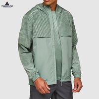 Vestes bomber coupe-vent imperméables pour hommes, sur mesure, OEM, grandes tailles, à capuche, réversibles, écologiques, vêtements décontractés