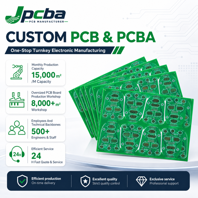 Customized Printed Circuit Board Manufacturer Shenzhen OEM Turnkey PCBA Assembly 1-40 Layer PCB Fabrication Service No MOQ