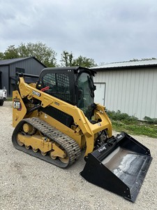 Chargeuse compacte Caterpillar 257D en bon état, importée d'Allemagne avec moteur central et composants de roulement, chargeuse compacte - Product Image 3