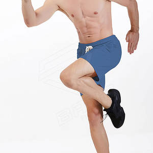 Wholesale Heavyweight 100% Cotton Gym <b>Shorts</b> for <b>Men</b> Sports Fleece French Terry Breathable <b>Sweat</b> <b>Short</b> for High Street Nonwoven - Product Image 5