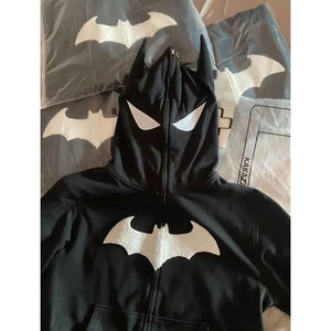 <b>Men's</b> Customized Solid Color Full <b>Zip</b>-<b>Up</b> <b>Hoodie</b> Unique Style Printed Full Hooded Collar Wholesale Unique Style <b>Zip</b>-<b>Up</b> <b>Hoodie</b> - Product Image 1