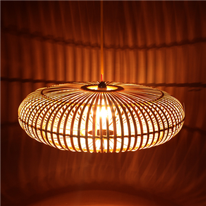 Pantalla LED de ratán de bambú de fábrica 2024, papel de linterna de estilo asiático antiguo hecho a mano, accesorios para el hogar de Vietnam para decoración de habitación - Product Image 6