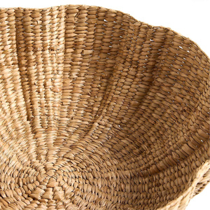 Tazón Decorativo de Jacinto de Agua, Tejido, Ecológico, Estilo Boho, para Cocina, Hogar, Almacenamiento - Product Image 3