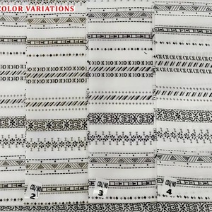 Modern 58-Inch 100% Polyester Breathable Mycro Print <b>Fabric</b> in 4 Colors for Fashion Apparel & Interior Styling - Product Image 6