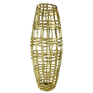 Florero de aluminio Chapado en cobre de lujo con asas para el hogar Cocina y balcón propósito decorativo disponible para la venta - Product Image 4