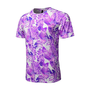 Camiseta de Moda para Hombre, Algodón Elástico, Corte Entallado, Uso Diario Informal, Venta al Por Mayor - Product Image 3