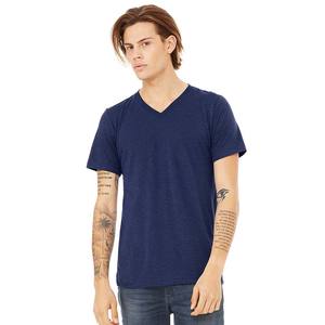 T-shirt en daim unisexe rouge foncé respirant - Product Image 3