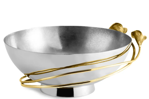 Ensemble de 2 bols en aluminium nickel antique poli, style américain, écologiques, pour soupes et pâtes, cadeaux d'affaires, usage commercial - Product Image 6