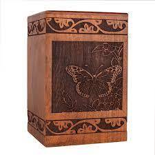Urnas de madera modernas hechas a mano de alta calidad, urnas de cremación de madera para adultos masculinos y femeninos, urnas decorativas - Product Image 1