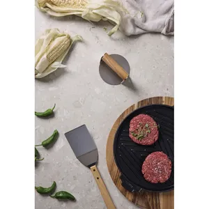 VINGA Custom Merchandising Paso Burger Mold for <b>Meat</b> & <b>Poultry</b> Tools - Product Image 2