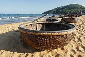 Vietnam Traditional Handwoven Bamboo <b>Basket</b> Coracle for <b>Fishing</b> and Tourism - Product Image 5