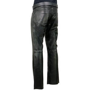 กางเกงหนังผู้ชายระบายอากาศได้ดีกางเกงหนังฟอกพรีเมี่ยม - Product Image 4