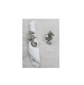 Anneau de serviette de luxe en fonte d'aluminium tour Design anneau de serviette pour mariage et événement utilisé fabriqué en inde - Product Image 2