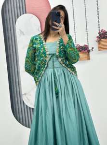 2024 été o-cou broderie séquence et fil travail décontracté parole longueur robe pour les femmes tissé motif longue fantaisie Festival robe - Product Image 5