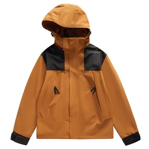 Vêtements de randonnée pour hommes et femmes, veste imperméable coupe-vent respirante, veste légère en polyester pour couple, veste de montagne - Product Image 6
