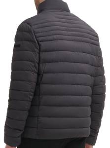 Vestes matelassées en polyester respirantes coupe-vent chaudes d'hiver pour hommes, nouvelle conception personnalisée, différentes couleurs, tissu en toile pour - Product Image 5