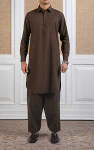Hombres paquistaníes Shalwar Kameez 100% Tela de algodón Slim Fit Estirable Secado rápido Casual Ropa de fiesta Todas las estaciones - Product Image 2