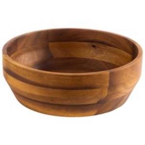Bol de service traditionnel en bois parfait pour les repas indiens salle à manger de style thali cuisine culturelle authentique rustique - Product Image 4
