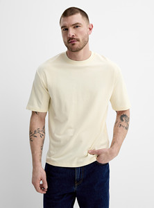 เสื้อยืดผู้ชายสไตล์ลำลองผ้าคอตตอนเนื้อนุ่มผสม100% ผ้าไหมพิมพ์สกรีนสีใหม่แบบว่างเปล่า - Product Image 4