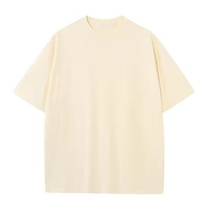 Camiseta informal con cuello redondo para hombre, 100% de algodón, Color sólido, estampado de logotipo personalizado, patrón a cuadros, transpirable, respetuoso con el medio ambiente, tela de Jersey - Product Image 1