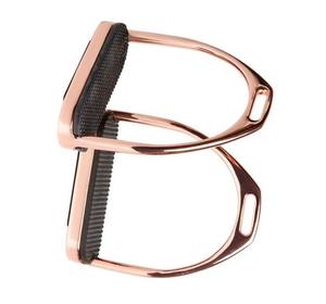 Nueva llegada de acero inoxidable Junta flexible Estribos para montar a caballo Empuñadura de seguridad ligera Fábrica ecuestre Suministro OEM - Product Image 6