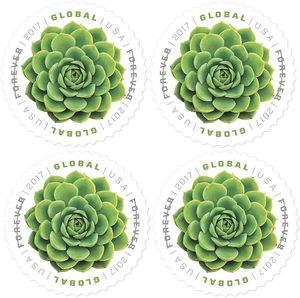 Global Forever Floral Postage Mailing Stamps Sticker Edición limitada Stamp Stickers Reward International Gift Souvenir Collect - Product Image 6