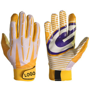 Gants de récepteur de football américain du fournisseur professionnel à vendre gants de football amarican de qualité supérieure - Product Image 5