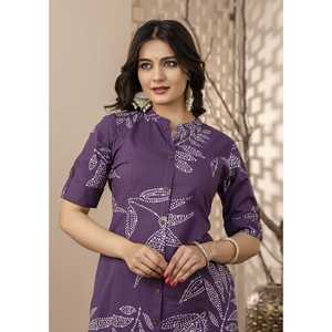 Conjunto de algodón estampado, ropa india y pakistaní - Product Image 6