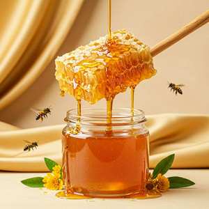 PEINE DE MIEL NATURAL CORTADO A MANO/CÉLULAS DE CERA PURA/LISTO PARA B2B AL POR MAYOR EN ETIQUETA LIMPIA CANALES DE ALIMENTOS Y HORECA - Product Image 6