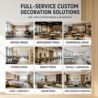 Aménagement Intérieur de Magasin, Décoration de Café Commercial, Rendu 3D Personnalisé, Dessin de Construction, Agencement de Magasin de Détail, Restaurant, Bureau