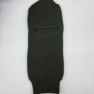 Gorro de esquí acrílico de doble capa con 1 Agujero con cubierta de cara completa de estilo Y2K, gorro pasamontañas de invierno para adultos, gorro de reloj, gorro de esquí de diseño Y2K - Product Image 3
