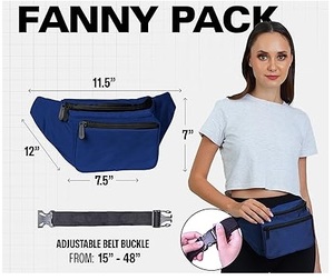 Sac banane personnalisé pour hommes femmes conception personnalisée en gros sac banane sacs banane étanches en gros LOW MOW voyage utiliser - Product Image 4