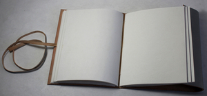 <span class=keywords><strong>Handmade</strong></span> bông giấy máy tính xách tay thiết kế hiện đại cá nhân bìa da chính hãng với mặt trước và sau Logo - Product Image 4