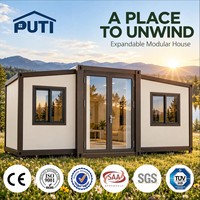 Maison conteneur extensible économique et moderne de 10, 20 ou 30 pieds, insonorisée, à économie d'énergie, 2, 3 ou 4 chambres, installation rapide