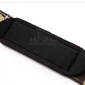 Neoprene High Quality Durable Adjustable Non-Slip <b>Gym</b> Weightlifting Powerlifting Strength Training Lifting <b>Straps</b> Custom Logo - Product Image 4