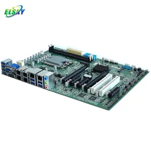 ELSKY Motherboard For Computer GK1200 With CPU 12/13/14th Gen Core I3 I5 I7 I9 LGA1700 16*USB 12*COM 6*LAN PCI-E X16 PCI-E X4