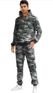 Chándal de hombre fabricado en fábrica de alta calidad Logotipo personalizable Tallas grandes Forro polar de invierno-¡Crea tu propia idea! - Product Image 2