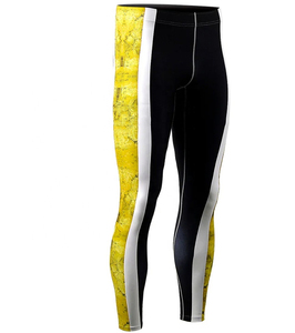 Legging de Sublimation Confortable à séchage rapide pour hommes personnalisé doux arrivée Sublimation Excellence qualité taille élastique Leggings de Yoga - Product Image 5
