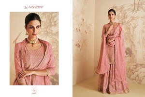 Nouvelle collection de vêtements indiens et pakistanais semi-cousus Salwar Suit pour occasion spéciale d'Inde - Product Image 3