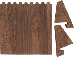 Portable 8-Collier Capacité Planche De Bois Présentoir Optimal Debout Type Solution De Stockage pour Colliers - Product Image 3